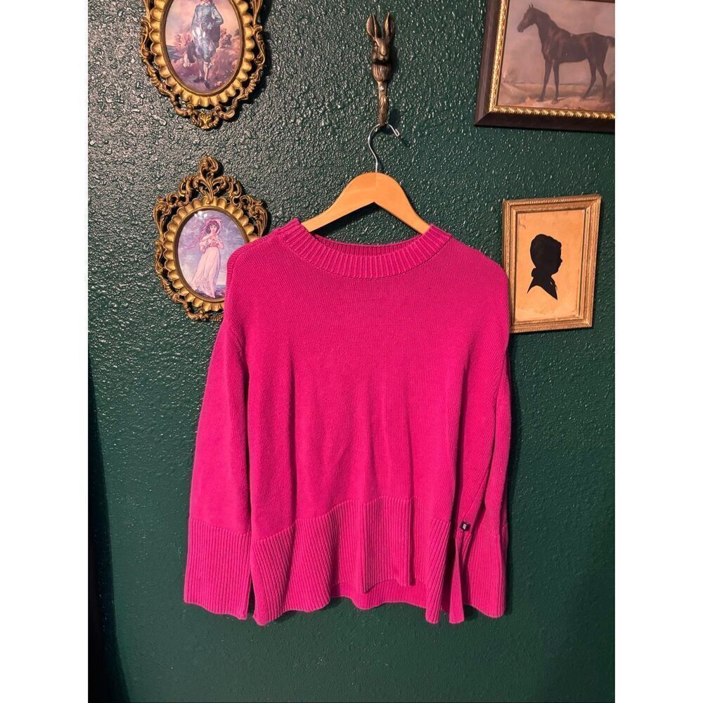 GAP PINK KNIT SWEATER SIZE LARGE